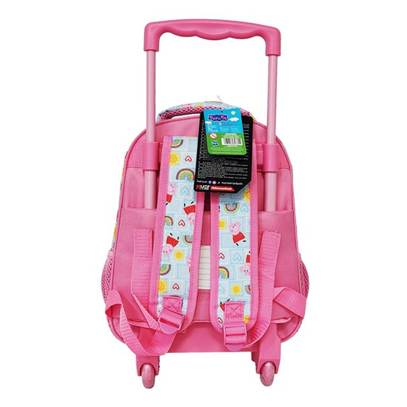 Must junior backpack 27x10x31cm peppa pig, , medium-null