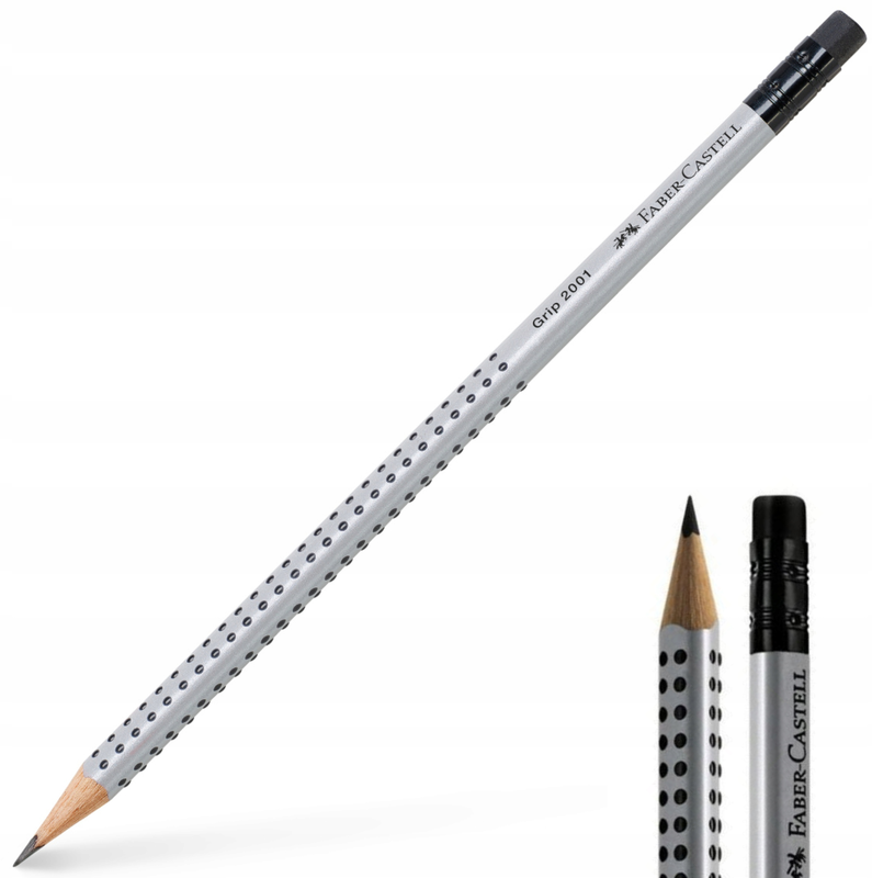 Faber castell 117200 &mu;&omicron;&lambda;&upsilon;&beta;&iota; grip &mu;&epsilon; &sigma;&beta;&eta;&sigma;&tau;&eta;&rho;&iota; &eta;&beta;, , medium-null