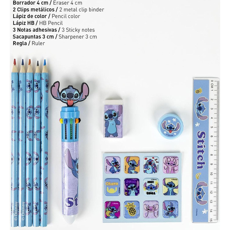 Lilo & stitch stationery set, , medium-null