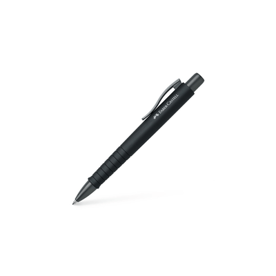 Faber castell poly ball pen black xb 241190, , medium