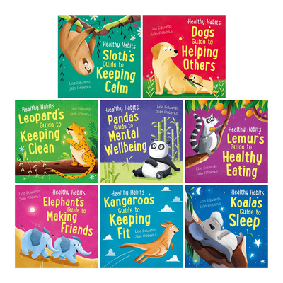 Healthy habits children's book assortment by lisa edwards, , medium
