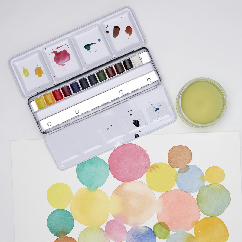 Wn cotman watercolours 12 pc customisable travel tin, , medium image number null