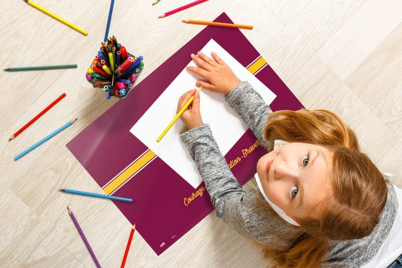 Harry potter gryffindor desktop mat 34 x 49 cm-null