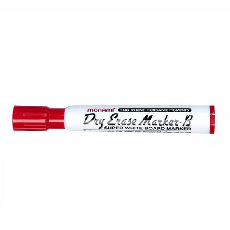 Monami dry erase marker whiteboard marker red, , medium-null