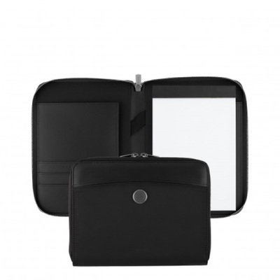 Hugo Boss conference folder zip a5 contour black, , medium