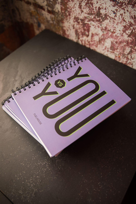 Fuelhouse spiral notebook, Purple, medium