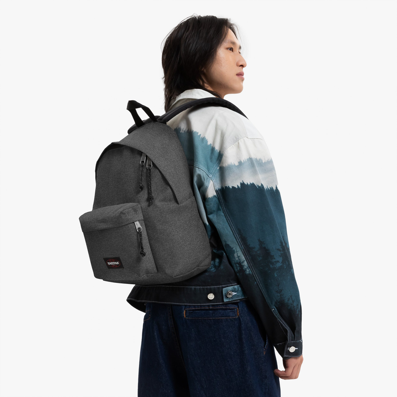 Padded pak'r black denim-null