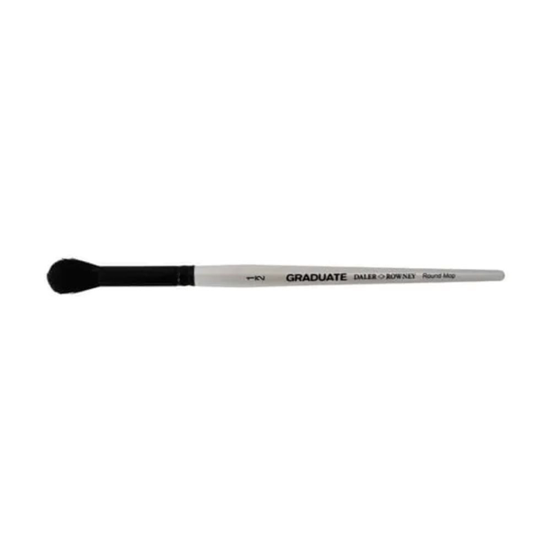 Daler-rowney graduate brush black goat round mop 1/2in, , medium-null