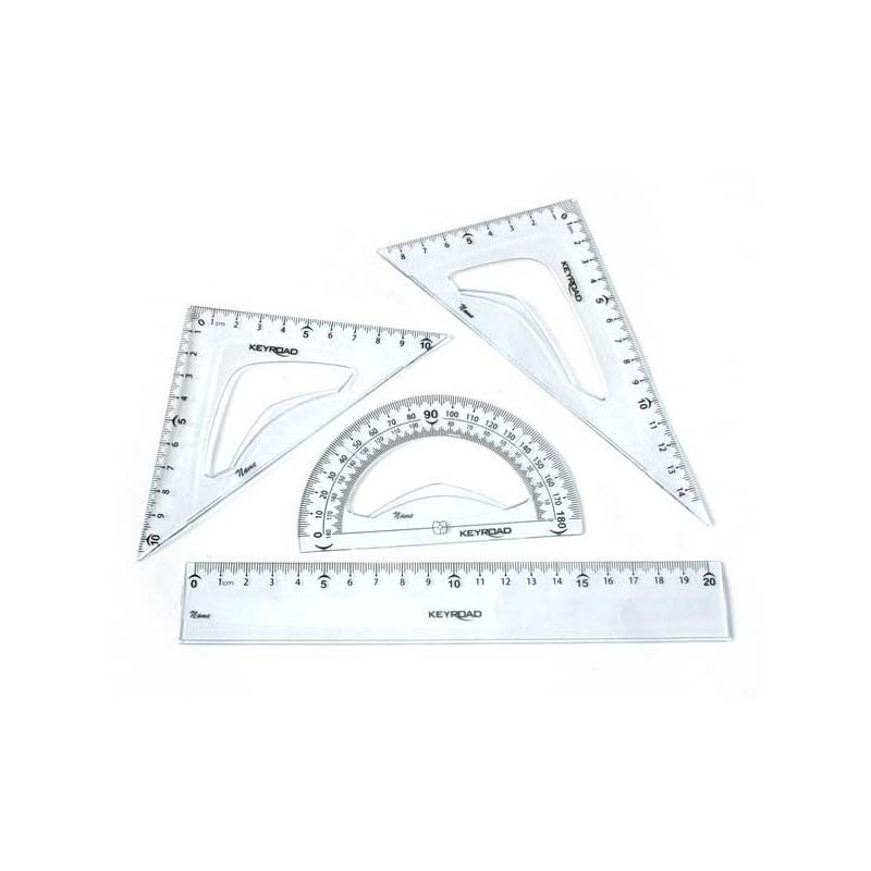 &Sigma;&epsilon;&tau; &gamma;&epsilon;&omega;&mu;&epsilon;&tau;&rho;&iota;&kappa;ώ&nu; &omicron;&rho;&gamma;ά&nu;&omega;&nu; 20cm 4pcs keyroad, , medium-null