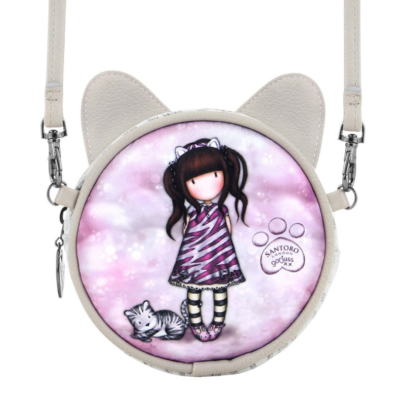 Gorjuss - round bag - ruby wild, , medium-null