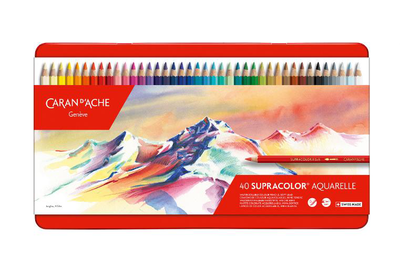 Caran d'ache supracolor watercolour pencil box set 40 | 3888.340, , medium