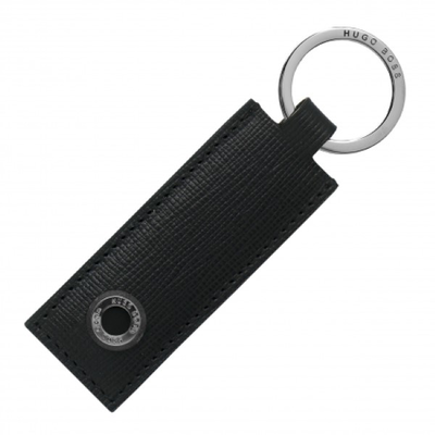 Hugo Boss key ring tradition black, , medium