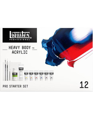 Liquitex heavy body acrylics starter set 6x22ml
