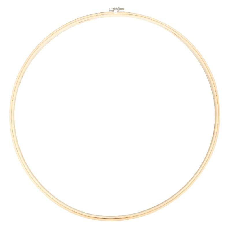 Ξύλινο στρογγυλό τελάρο 40cm, , medium-null