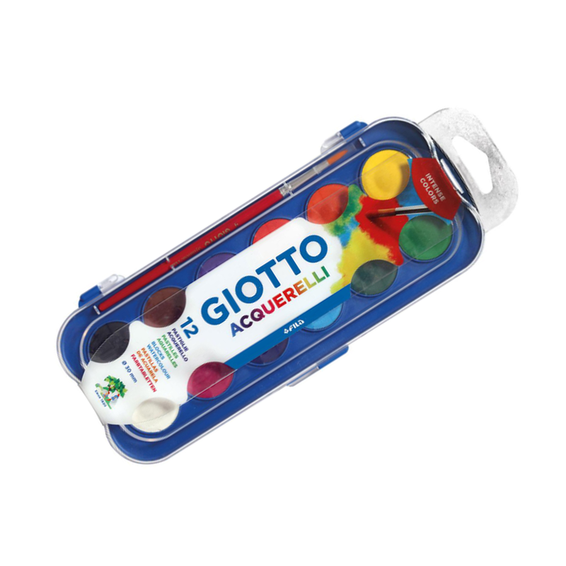 Giotto set of water paints simply 12 colors, , medium image number null