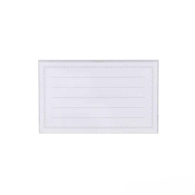 Tto name badge 60x90mm with clamp clip 403380, , medium