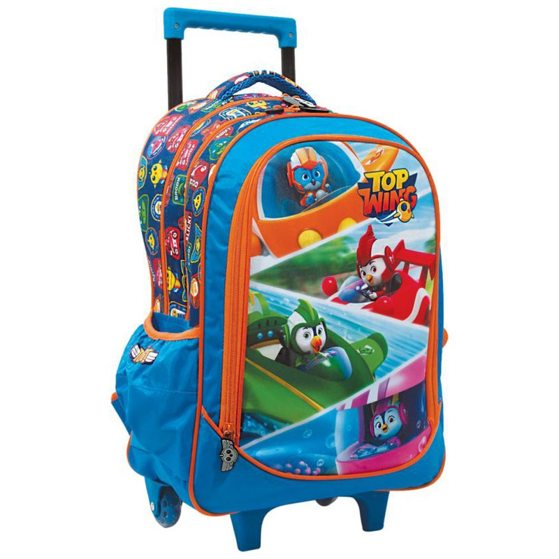 Gim trolley backpack bag top wig elementary, , medium-null