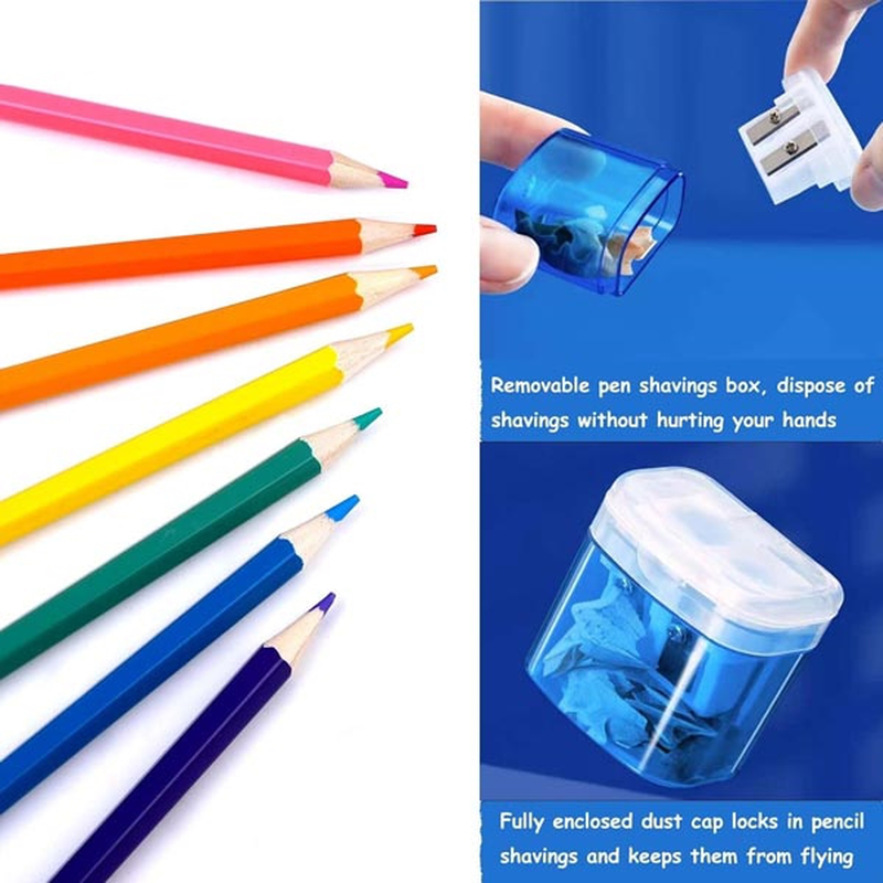 Product image: Ξύστρα διπλή με δοχείο-null