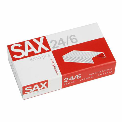 Sax staples 24/6 p1000  zing, , medium