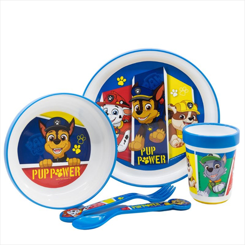 Stor paw patrol non slip 5 pcs bicolor premium set st74681, , medium-null