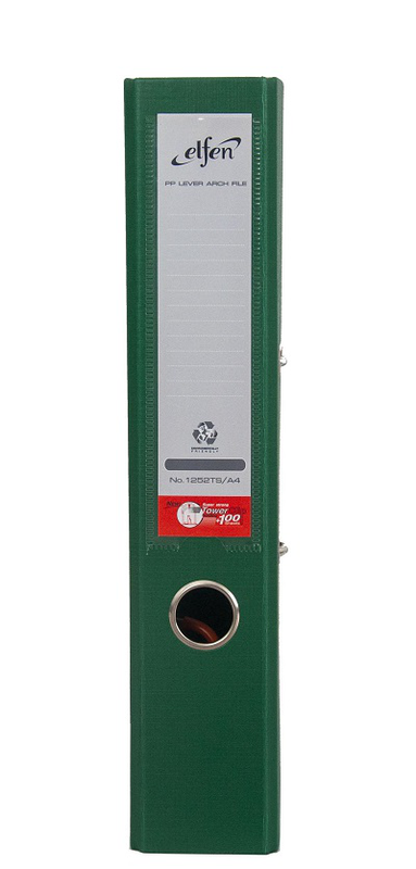 Product image: Elfen file plastic super strong a4 75mm green mm 0311, , medium-null