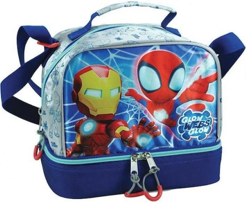 Gim lunch bag spidey & his amazing friends, , medium-null