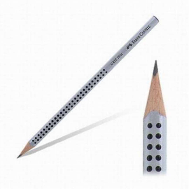 Product image: Μολύβι γραφης faber castell grip 2001 grey 2-hb σχολικο-null