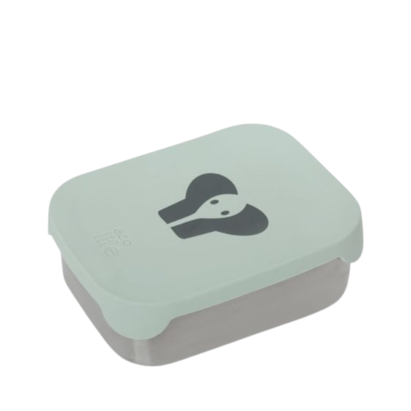 Ecolife stainless steel food container with divider 800ml-null