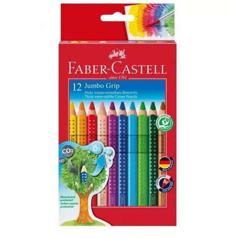 Faber castell 12 jumbo grip, , medium-null