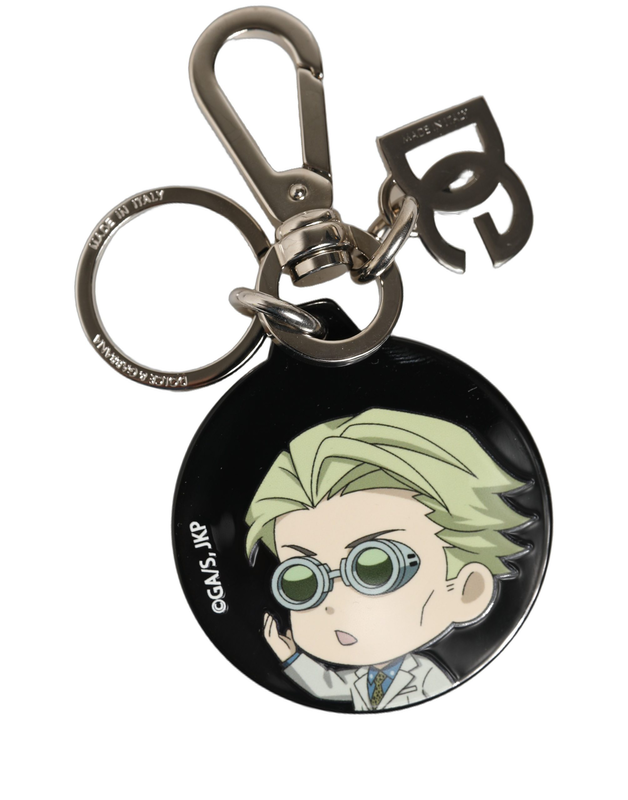 Black kaisen kento nanami charm metal keychain keyring-null