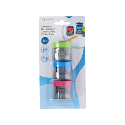 Top write pencil sharpener 3pcs, , medium