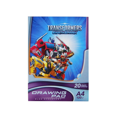 Τετράδιο ζωγραφικής - transformers, , medium
