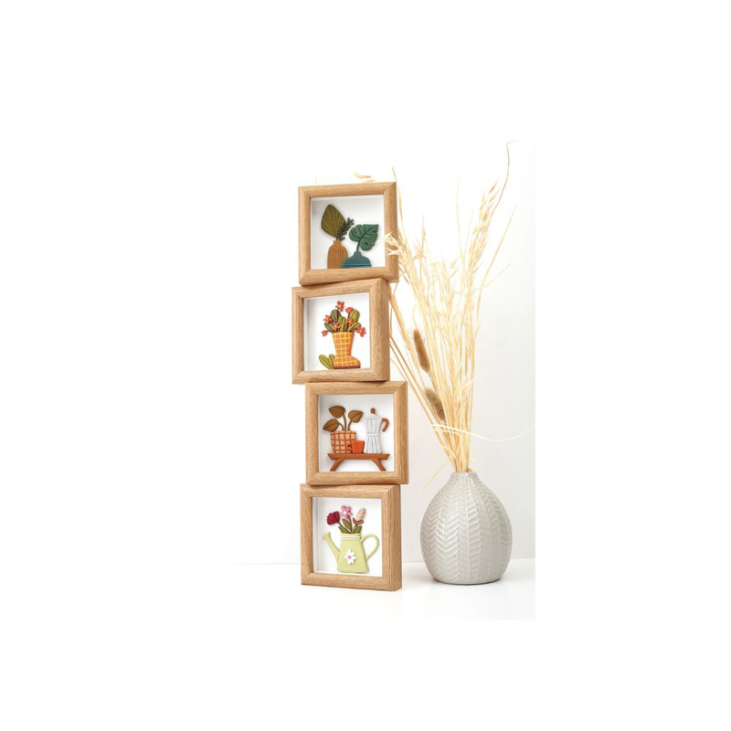 Graine creative fimo miniature frame kit boot, , medium-null