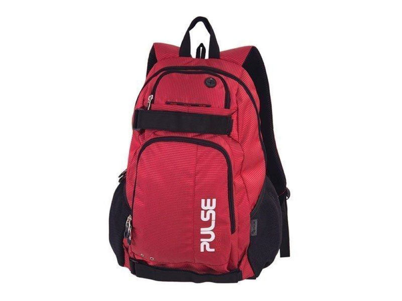 Pulse backpack skate red dot-null