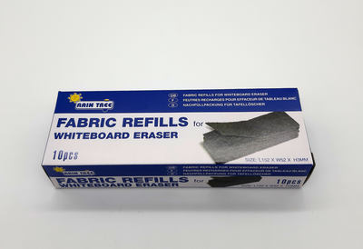 Whiteboard eraser refill pad 10pcs, , medium