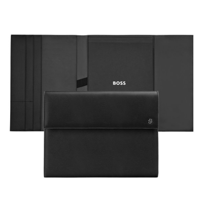 Boss folder a4 double b black & gun