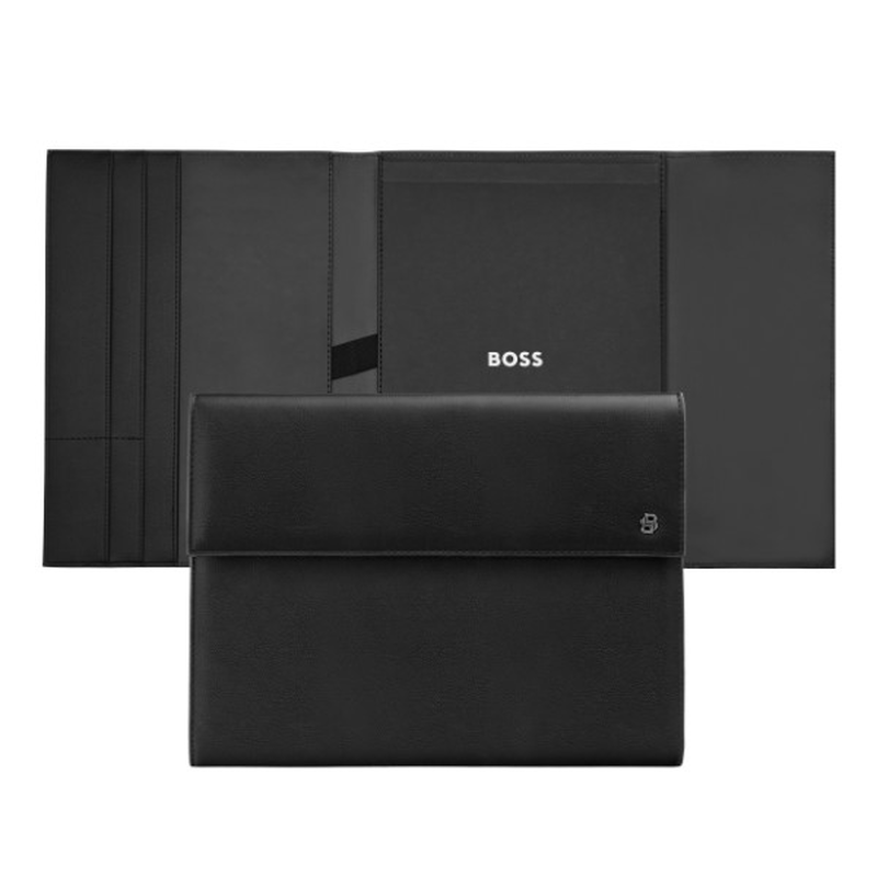 Boss folder a4 double b black & gun, , medium image number null