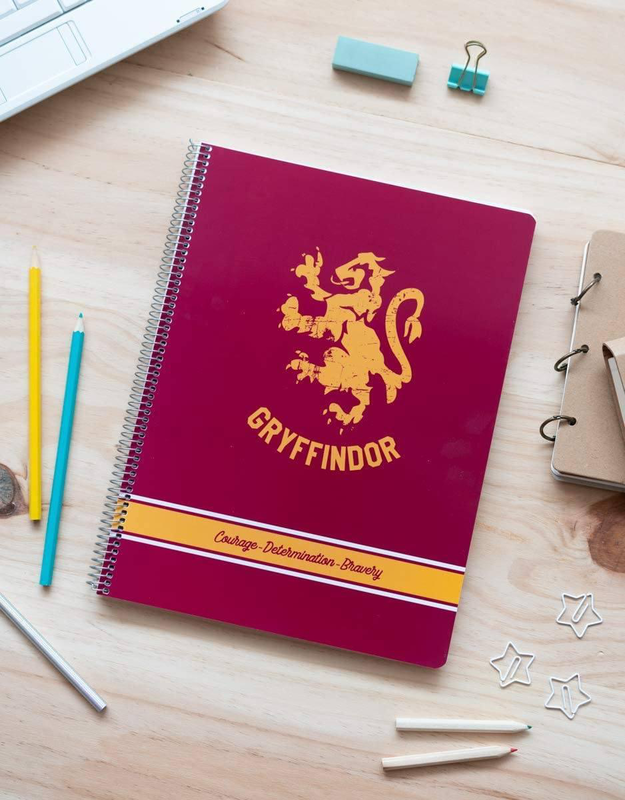 Harry potter gryffindor spiral bound ruled notebook a4, , medium image number null