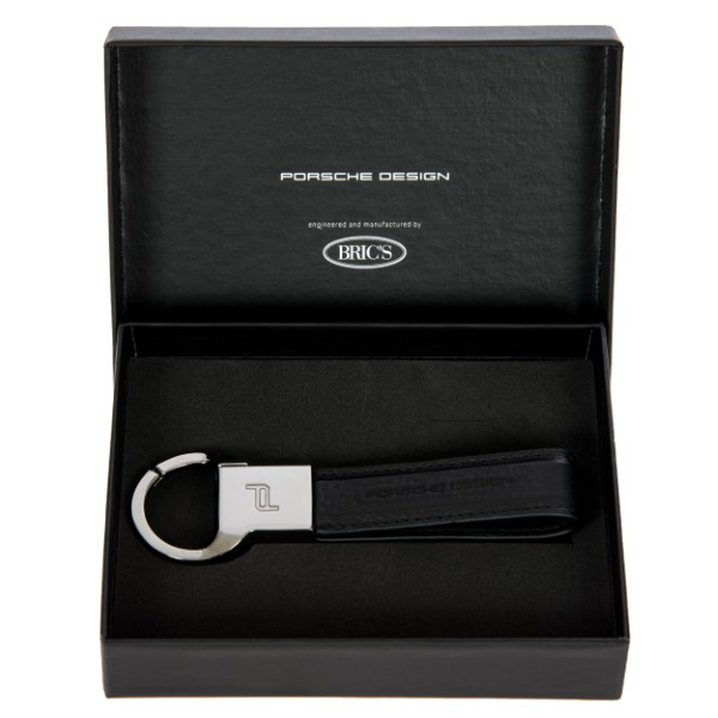 Porsche design keyring loop black, , medium-null