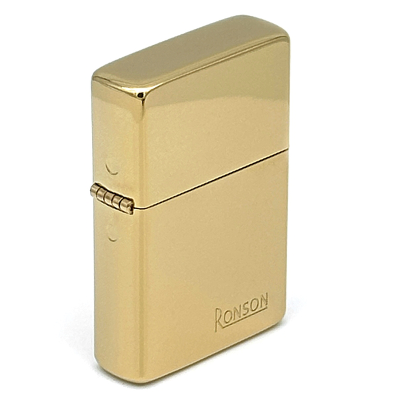 Product image: Ronson gold polished fluid lighter, , medium-null