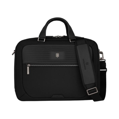 Mythic, compact briefcase, black, , medium