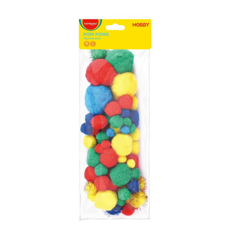 Pom poms value pack, , medium-null