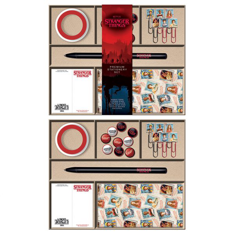 Stranger things social stationary set, , medium-null
