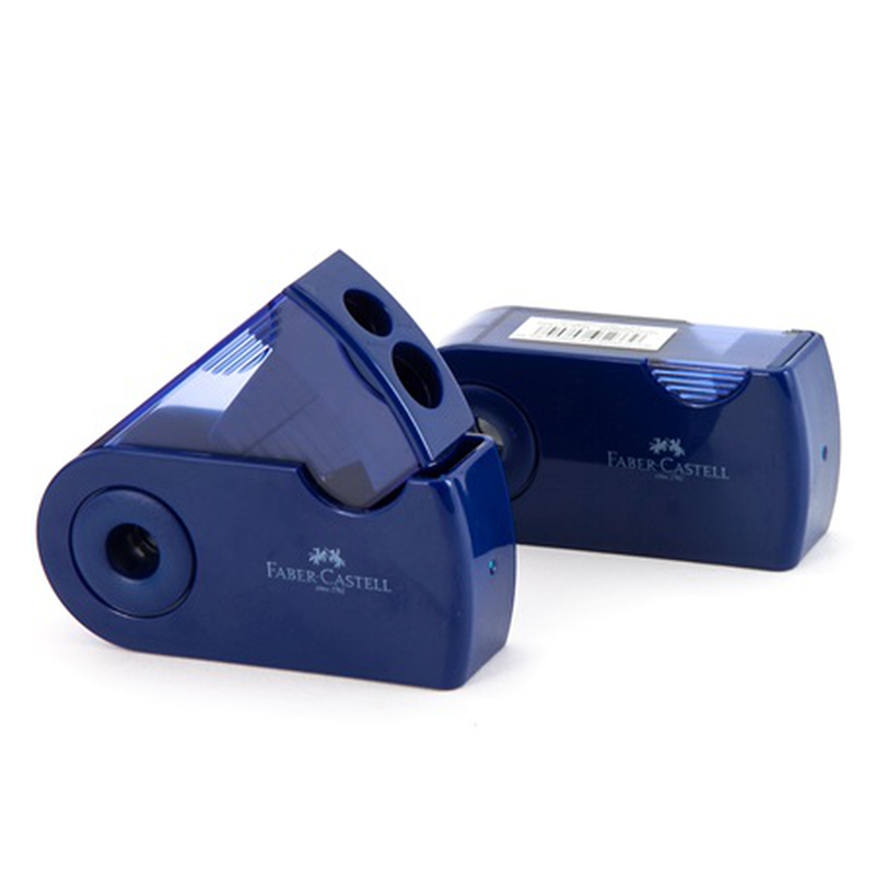 Faber castell double hole sharpener (1pc random selection), , medium-null