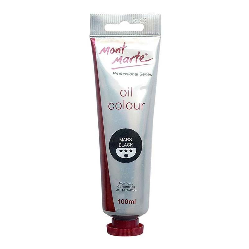 Product image: Oil paint 100ml mont marte - mars black-null