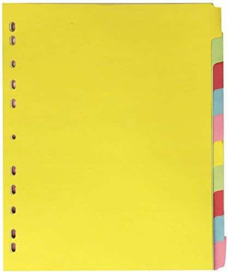 Lion karton divider 10-tabs, , medium