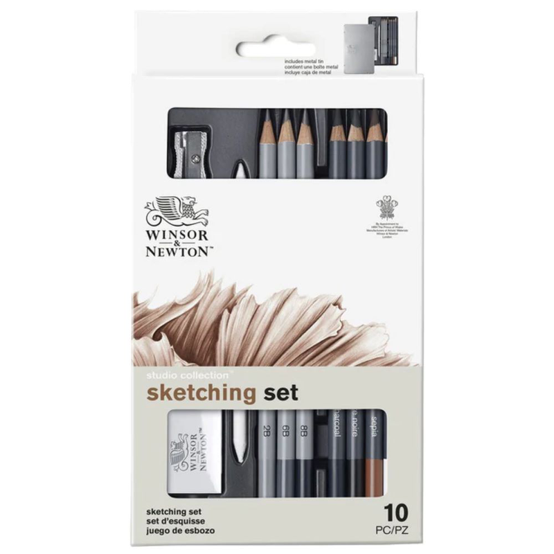 W&n sketching pencil set x10, , medium-null