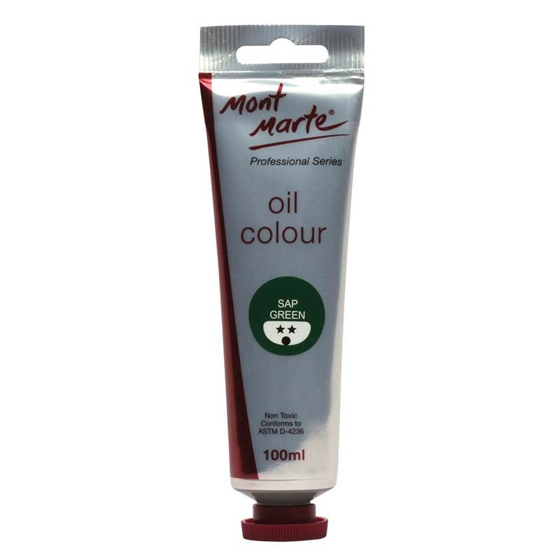 Product image: Oil paint 100ml mont marte - sap green-null