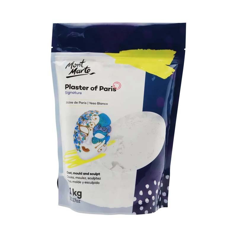&Sigma;&kappa;ό&nu;&eta; &gamma;&iota;&alpha; &pi;&eta;&lambda;ό "plaster of paris" 1kg - mont marte-null