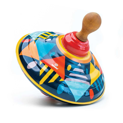 Confetti mega humming tin top